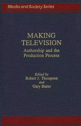 Making Television cover