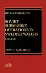 Soviet Submarine Operations in Swedish Waters cover