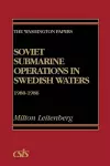 Soviet Submarine Operations in Swedish Waters cover