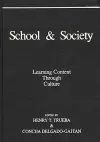 School and Society cover