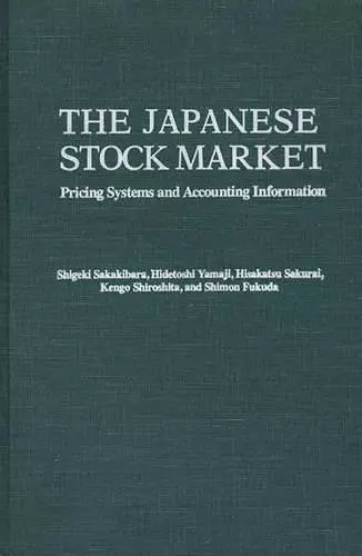 The Japanese Stock Market cover