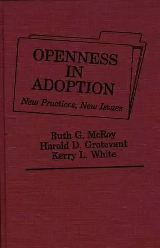 Openness in Adoption cover