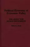 Political Economy of Economic Policy cover