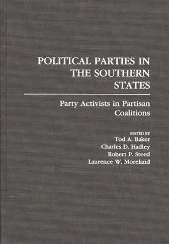 Political Parties in the Southern States cover