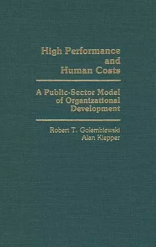 High Performance and Human Costs cover