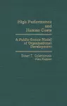 High Performance and Human Costs cover