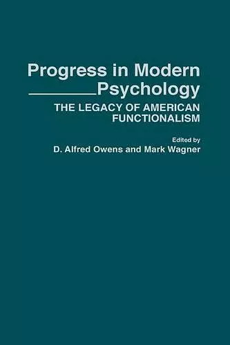 Progress in Modern Psychology cover