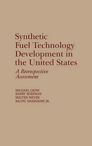 Synthetic Fuel Technology Development in the United States cover