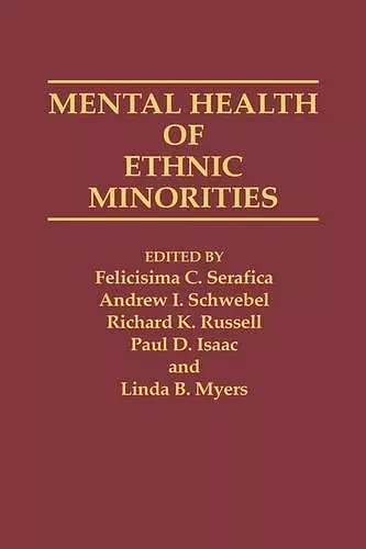 Mental Health of Ethnic Minorities cover