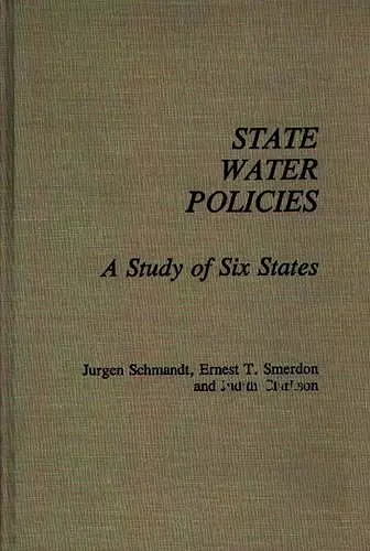 State Water Policies cover