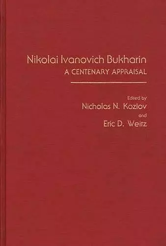 Nikolai Ivanovich Bukharin cover