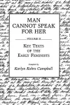 Man Cannot Speak for Her cover