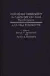 Institutional Sustainability in Agriculture and Rural Development cover