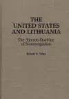 The United States and Lithuania cover