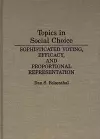 Topics in Social Choice cover