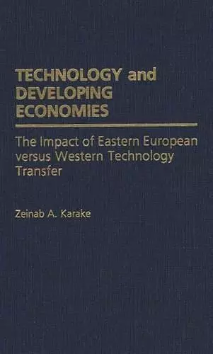 Technology and Developing Economies cover
