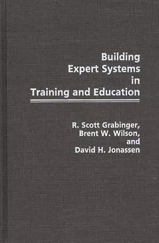 Building Expert Systems in Training and Education cover