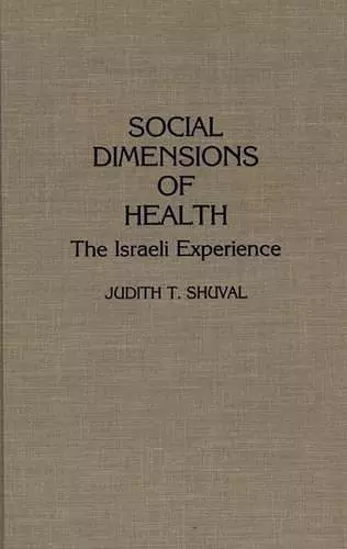 Social Dimensions of Health cover