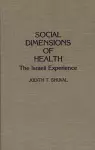 Social Dimensions of Health cover