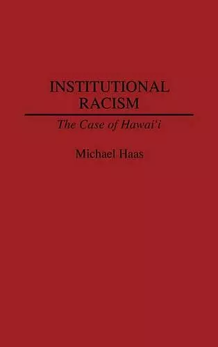 Institutional Racism cover