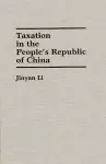 Taxation in the People's Republic of China cover