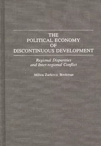 The Political Economy of Discontinuous Development cover