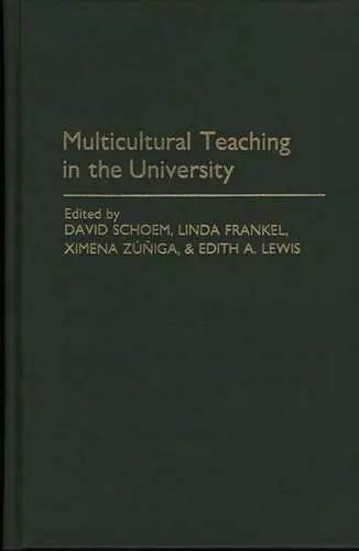 Multicultural Teaching in the University cover