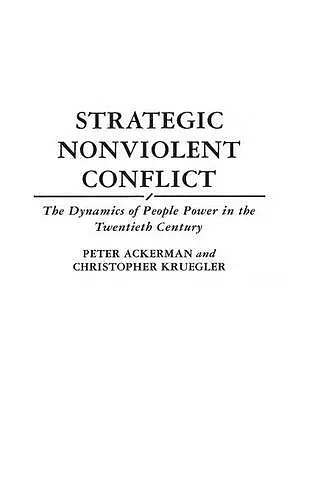 Strategic Nonviolent Conflict cover