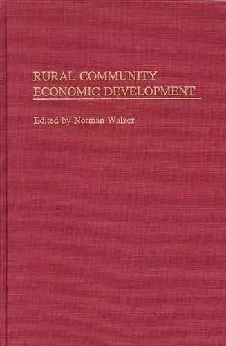 Rural Community Economic Development cover