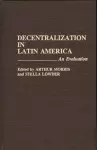 Decentralization in Latin America cover