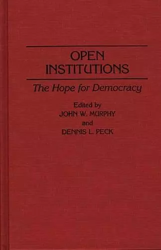 Open Institutions cover
