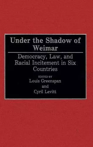 Under the Shadow of Weimar cover