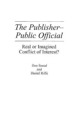 The Publisher-Public Official cover
