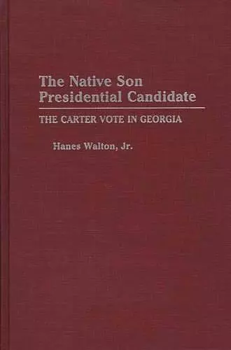 The Native Son Presidential Candidate cover