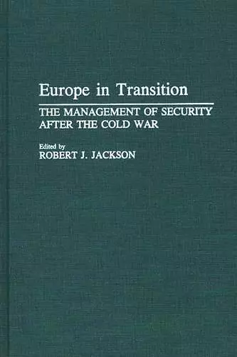 Europe in Transition cover