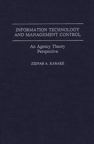 Information Technology and Management Control cover