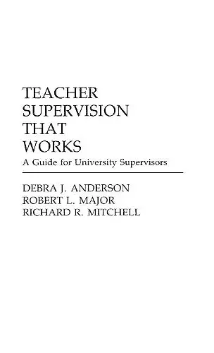 Teacher Supervision that Works cover