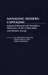 Managing Modern Capitalism cover