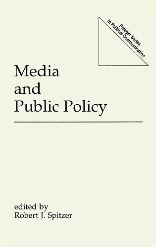 Media and Public Policy cover