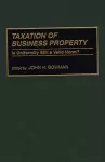 Taxation of Business Property cover