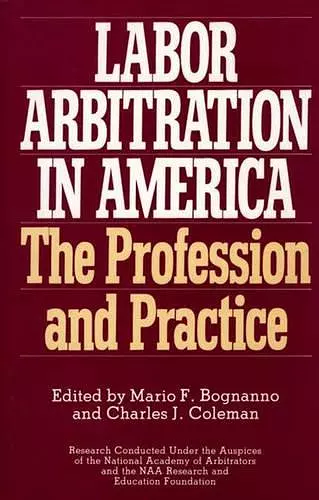 Labor Arbitration in America cover