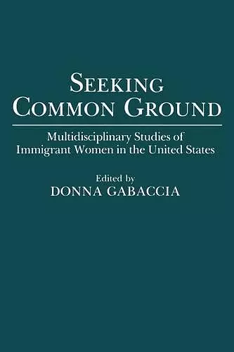 Seeking Common Ground cover
