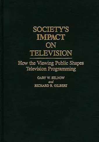 Society's Impact on Television cover