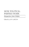 How Political Parties Work cover