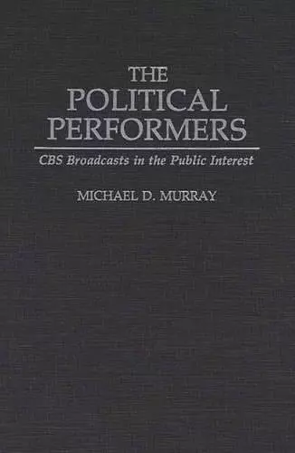 The Political Performers cover