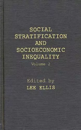 Social Stratification and Socioeconomic Inequality cover