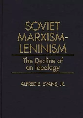 Soviet Marxism-Leninism cover