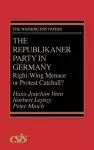 The Republikaner Party in Germany cover