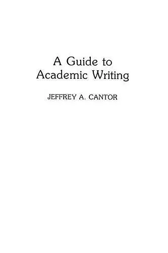 A Guide to Academic Writing cover