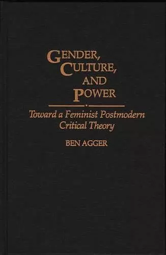 Gender, Culture, and Power cover